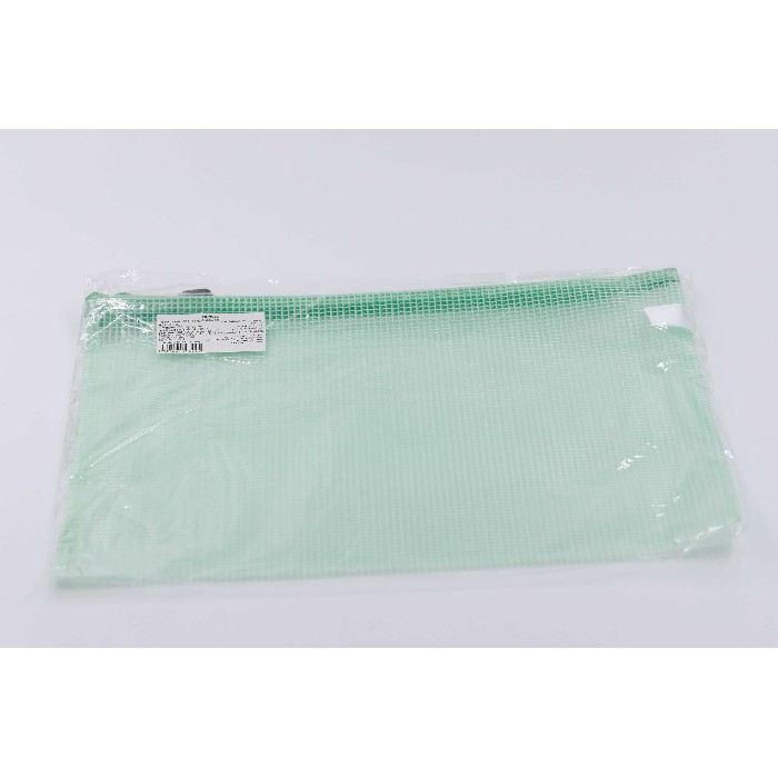 kids-and-stationery/stationery/mumuso-zip-file-bag-gridgreen