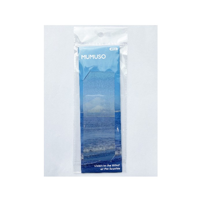 kids-and-stationery/stationery/mumuso-translucent-bookmarks-listen-to-the-wind-at-the-seaside5-sheets