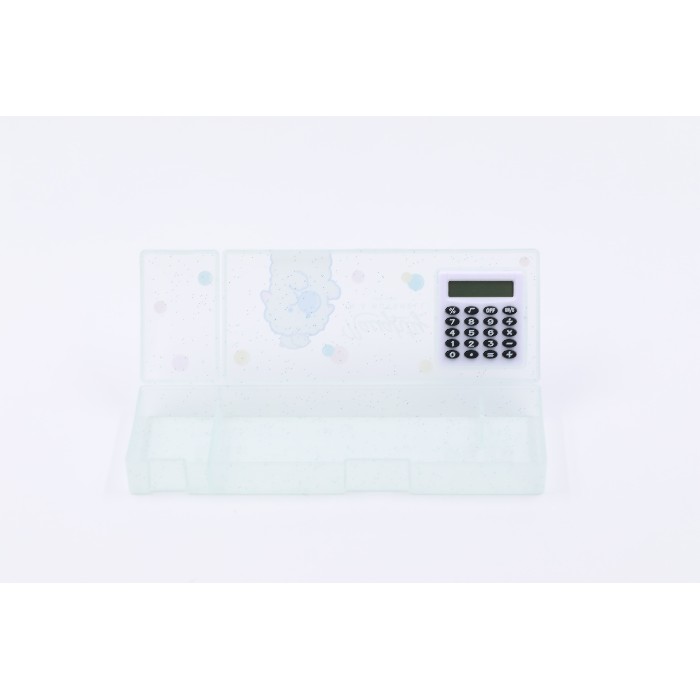 kids-and-stationery/stationery/mumuso-2-compartment-pencil-case-with-calculator-cute-sheep