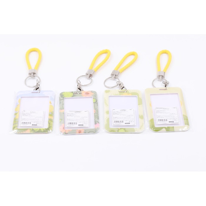 household-goods/key-holders/mumuso-id-badge-holder-with-keychain-sunflower