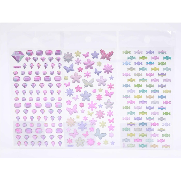 kids-and-stationery/stationery/mumuso-iridescent-stickers-candy-series