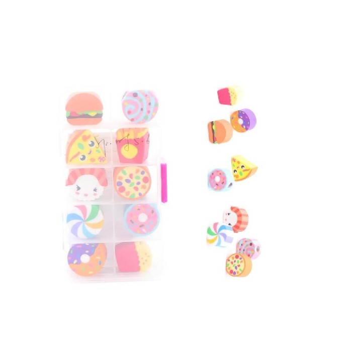 kids-and-stationery/stationery/mumuso-delicious-food-eraser-set