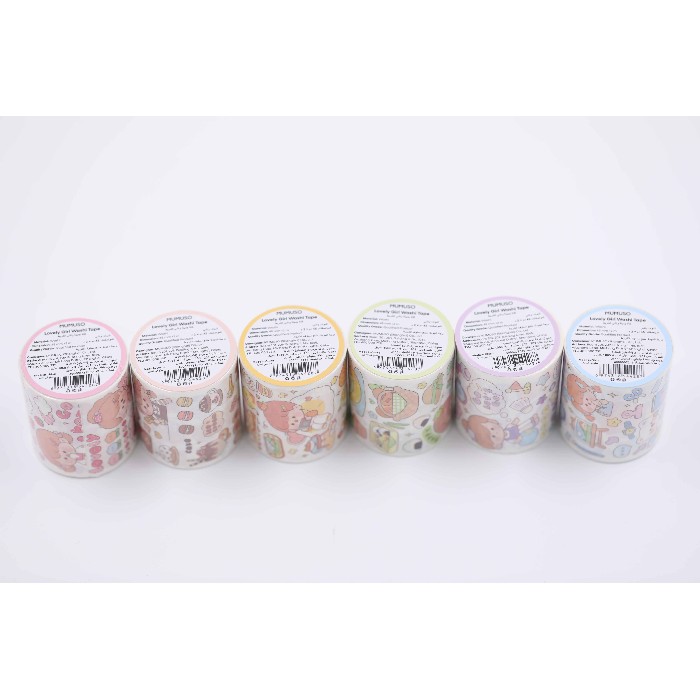 kids-and-stationery/stationery/mumuso-lovely-girl-washi-tape