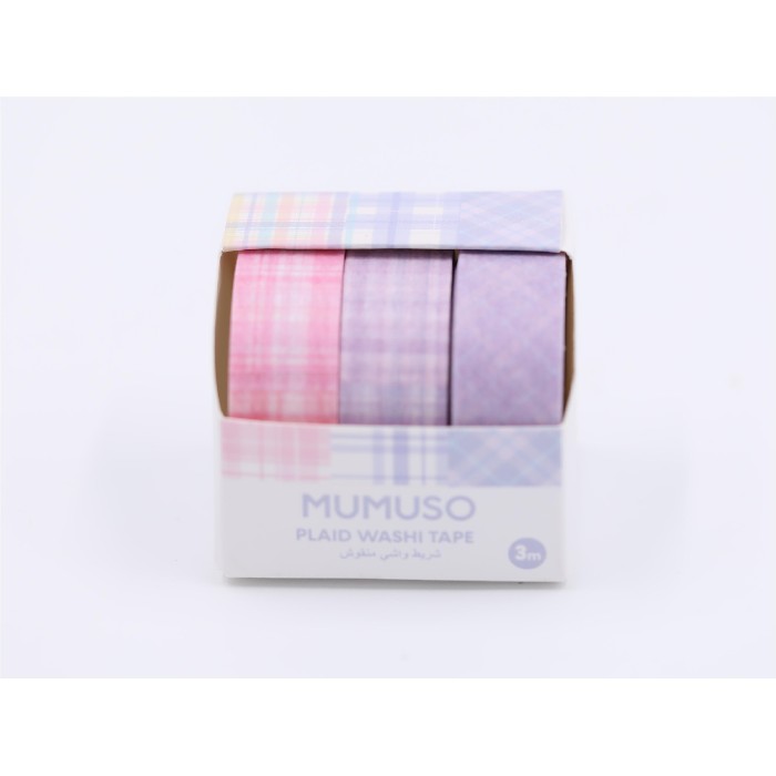 kids-and-stationery/stationery/mumuso-plaid-washi-tape