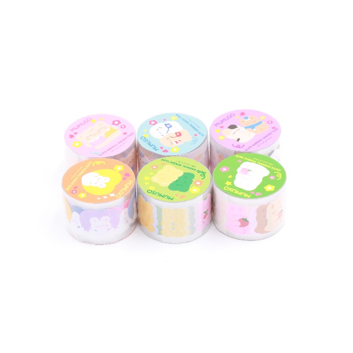 kids-and-stationery/stationery/mumuso-cute-animal-washi-tape