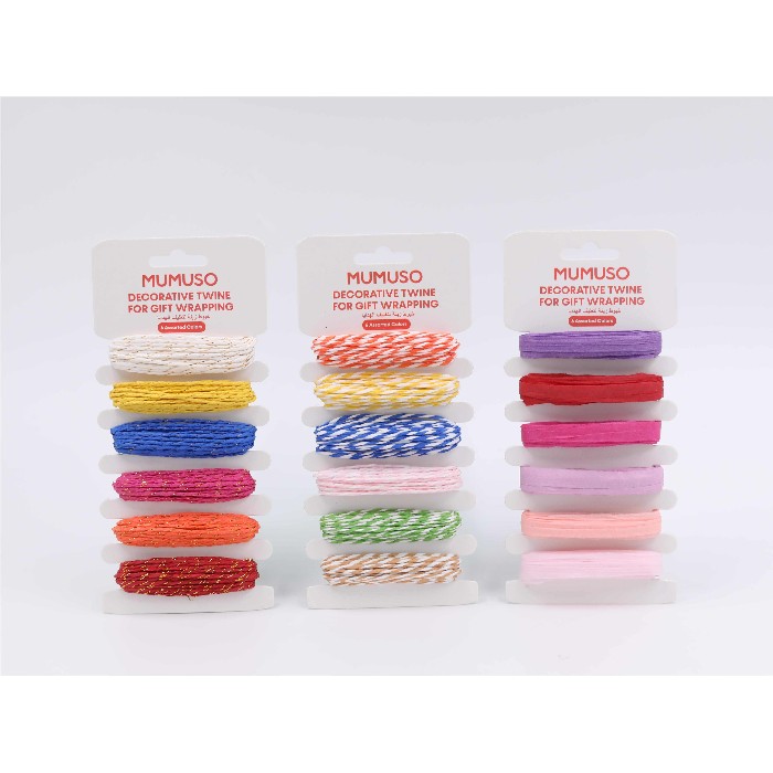 kids-and-stationery/stationery/mumuso-decorative-twine-for-gift-wrapping-6-assorted-colors