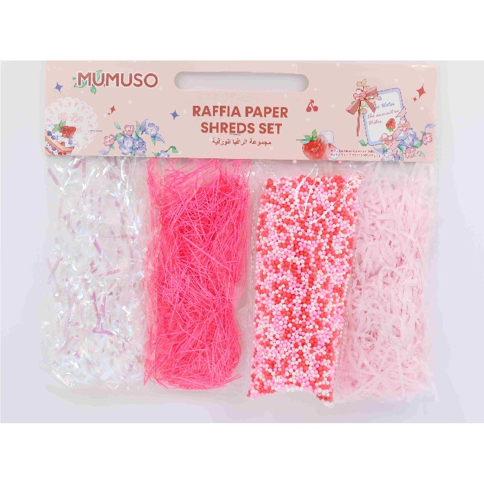 kids-and-stationery/stationery/mumuso-raffia-paper-shreds-set-pink