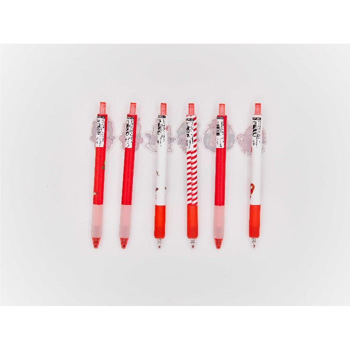 christmas/decorations/mumuso-christmas-retractable-gel-pen-with-acrylic-ornament