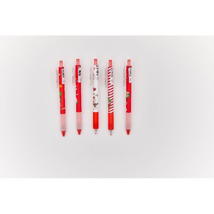 christmas/decorations/mumuso-christmas-retractable-gel-pen-with-acrylic-ornament