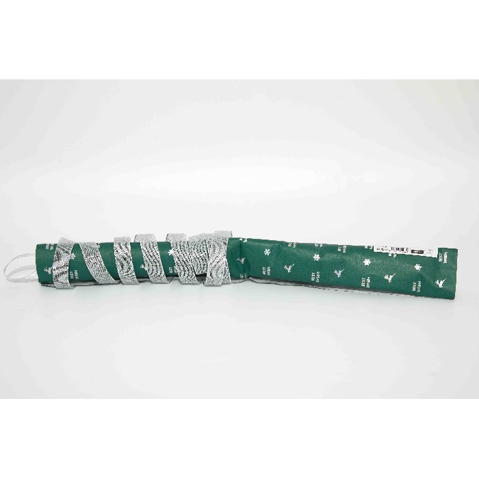 christmas/wrapping-paper-ribbons/mumuso-christmas-foil-stamping-christmas-wrapping-paper-with-ribbon-green