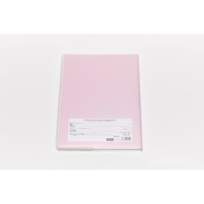 kids-and-stationery/stationery/mumuso-a5-notebook-with-frosted-cover-genki-girl