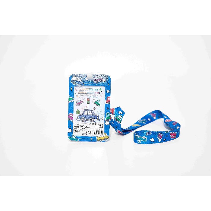 kids-and-stationery/stationery/mumuso-id-badge-holder-cartoon-vehiclesblue