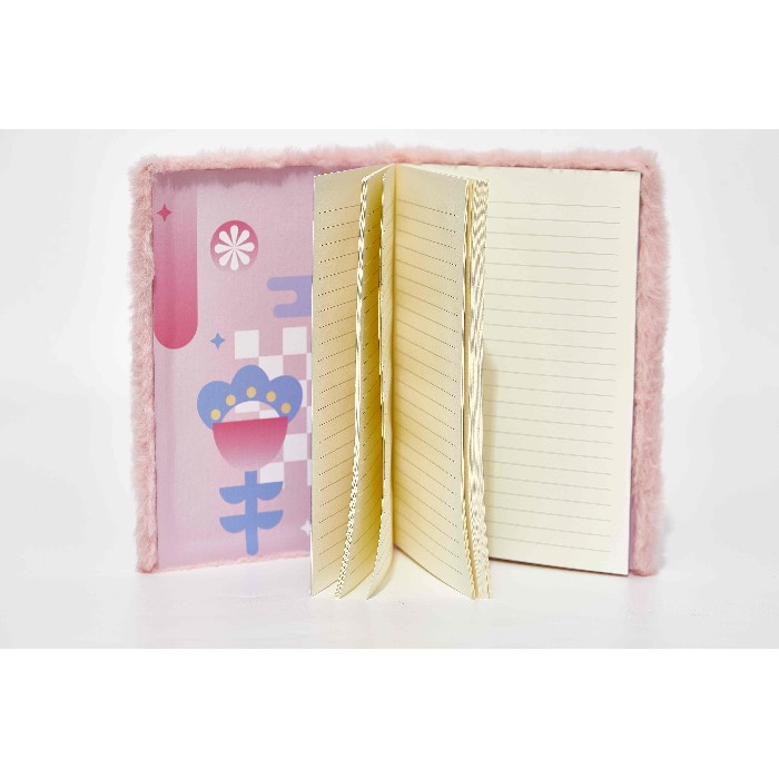 kids-and-stationery/stationery/mumuso-tulip-embroidered-notebook-with-plush-cover