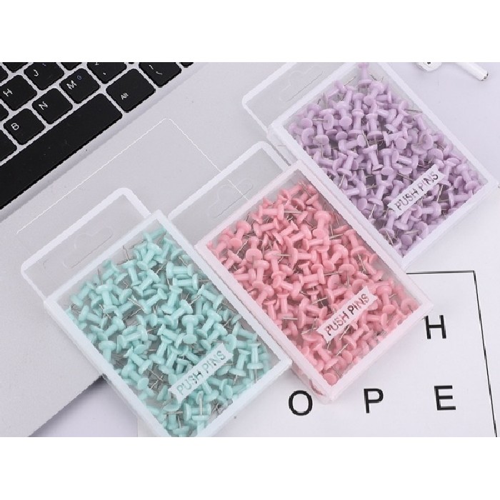 kids-and-stationery/stationery/mumuso-macaron-colored-pushpins-100-counts