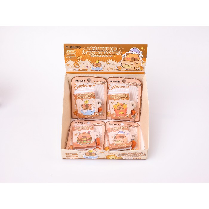 kids-and-stationery/stationery-paper-writing/mumuso-mini-notebook-with-combination-lock-capybara’s-diary