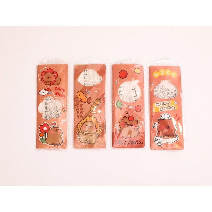 kids-and-stationery/stationery-desk-accessories-office-supplies/mumuso-cute-capybara-ruler-set