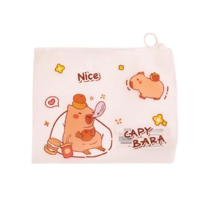 kids-and-stationery/stationery-pencils-pens-markers/mumuso-cute-capybara-zip-bag