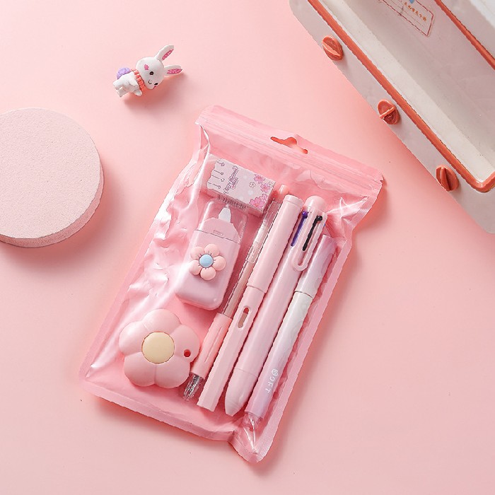 kids-and-stationery/stationery/mumuso-7-piece-stationery-set-pink-cherry-blossom