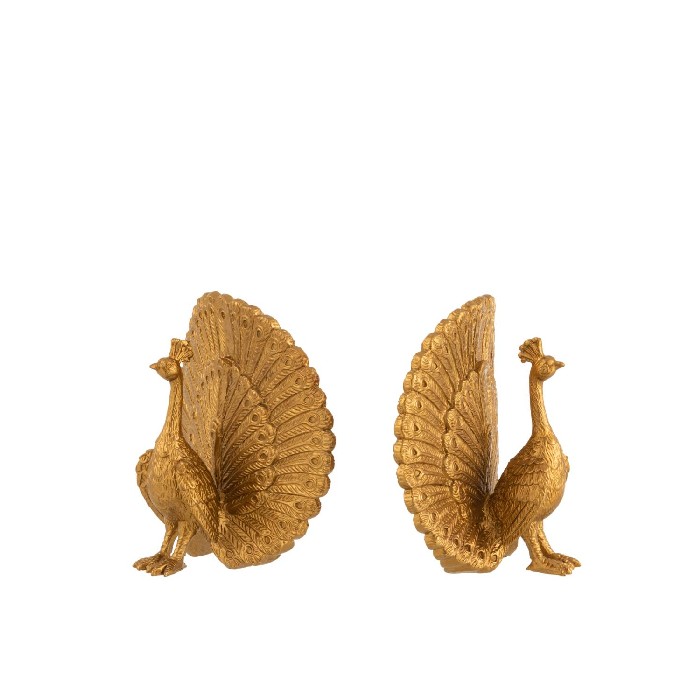 home-decor/decorative-ornaments/set-of-2-bookends-peacock-poly-gold