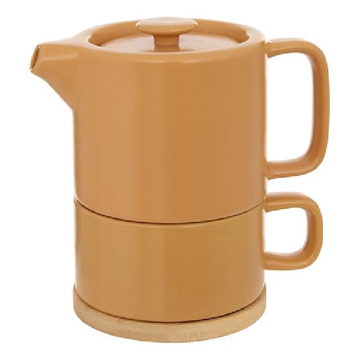 kitchenware/tea-coffee-accessories/sg-secret-de-gourmet-nature-ocre-ceramic-teapot