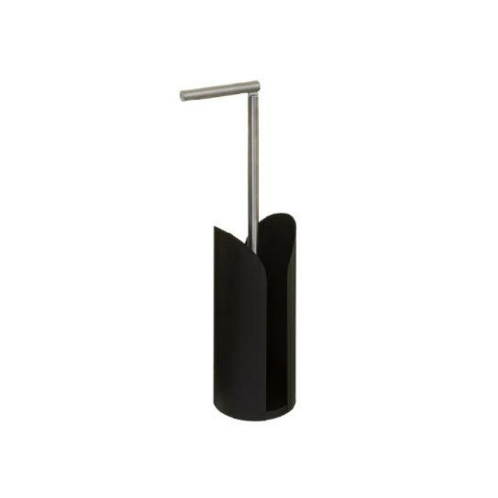 bathrooms/toilet-brushes/5five-flexible-toilet-paper-holder-black