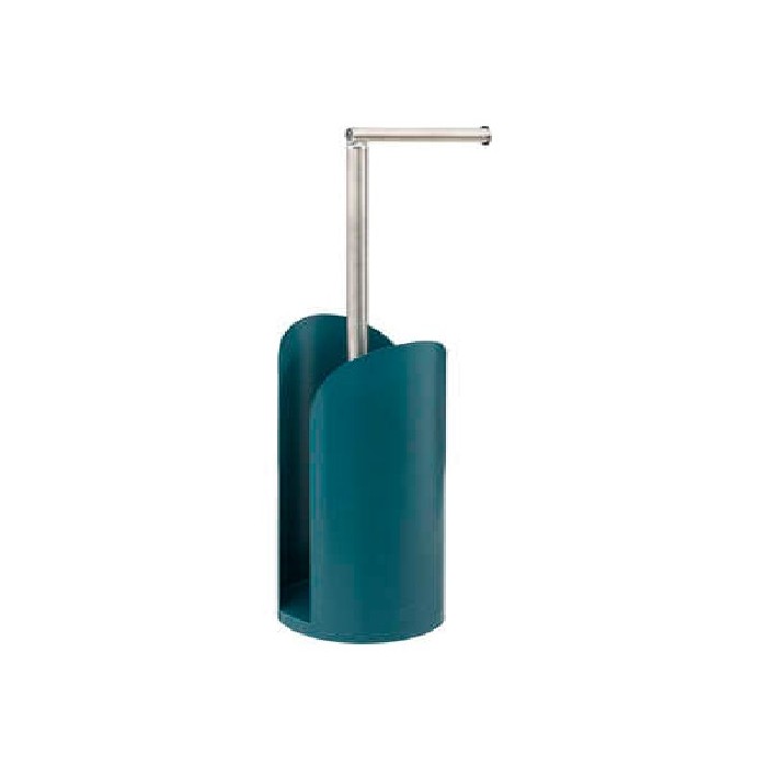 bathrooms/toilet-brushes/5five-flexible-toilet-paper-holder-petrol