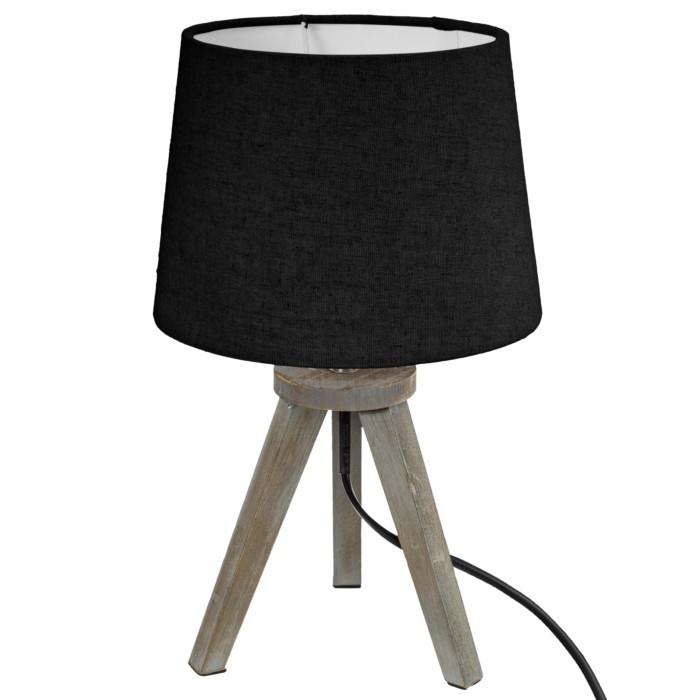 lighting/table-lamps/atmosphera-wood-tripod-lamp-black-height-31cm