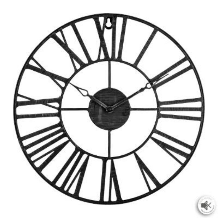 home-decor/clocks/atmosphera-black-vintage-metal-clock-diameter-365cm