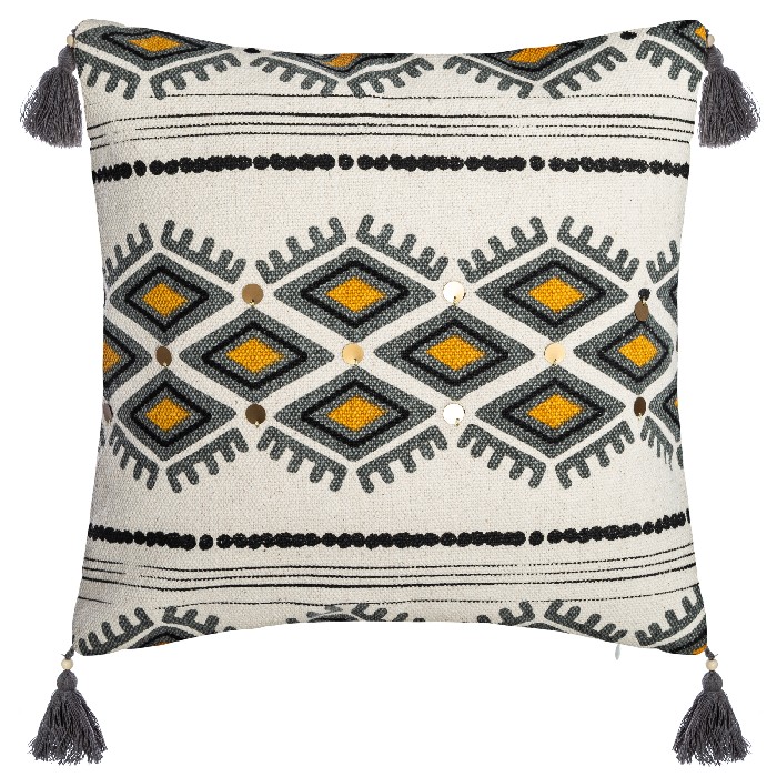 home-textiles/cushions-cushion-covers/atmosphera-cushion-cover-aztec-sequin-40cm-x-40cm