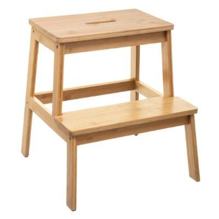 household-goods/ladders-step-stools/5five-2-step-bamboo-footboard