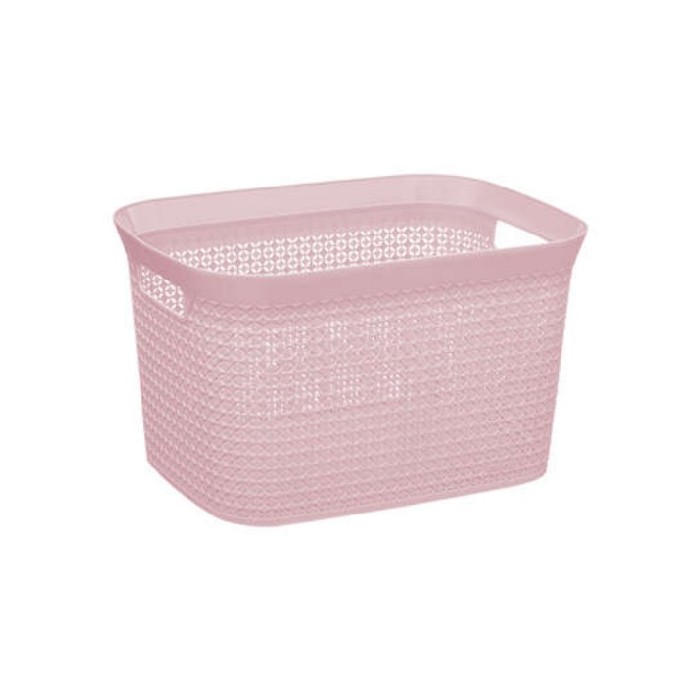 household-goods/laundry-ironing-accessories/5five-laundry-basket-pink-41cm-x-31cm