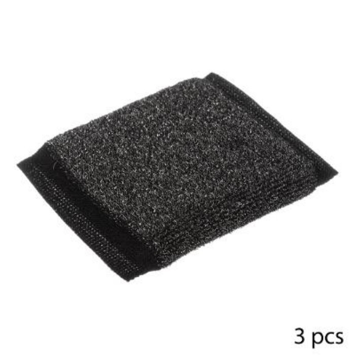kitchenware/miscellaneous-kitchenware/5five-scrubbing-sponge-black-10cm-x-9cm-set-of-3
