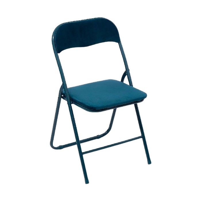 dining/dining-chairs/atmosphera-blue-velvet-folding-chair
