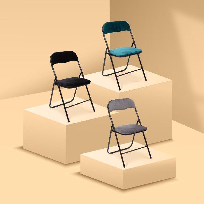 dining/dining-chairs/atmosphera-blue-velvet-folding-chair