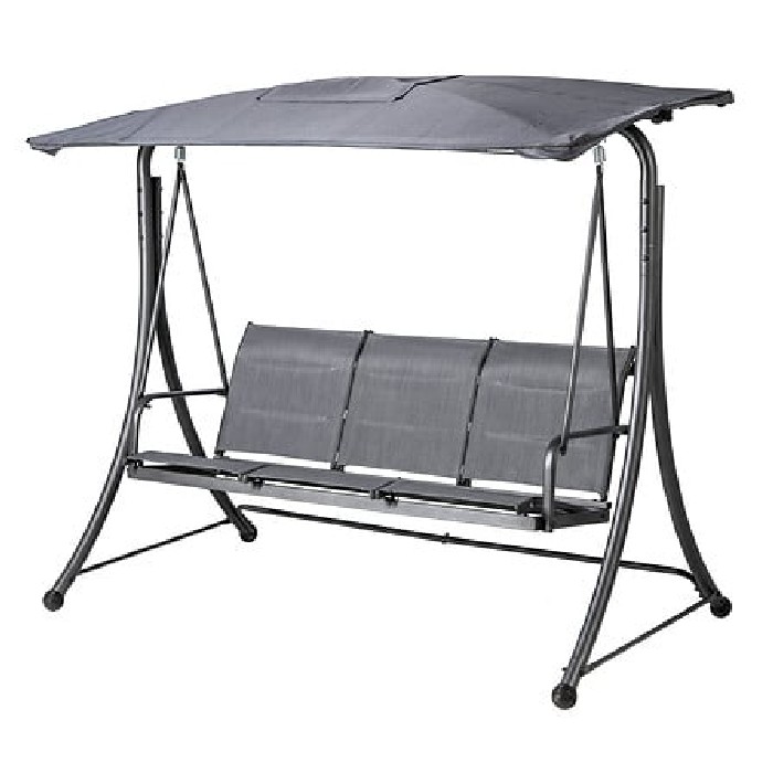 outdoor/swings-sun-loungers-relaxers/hespéride-lako-3-seater-swing-slate-grey
