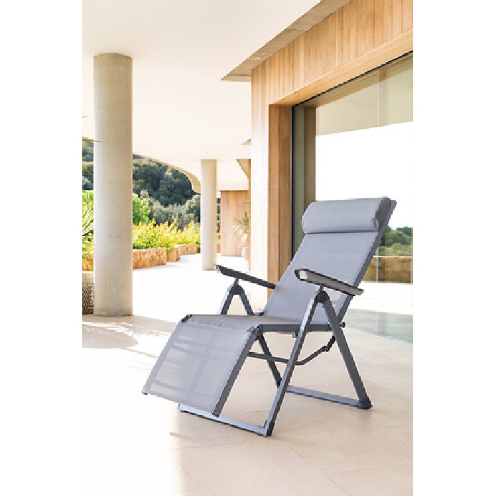outdoor/deck-chairs-lounge-chairs/hespéride-decima-slate-and-quartz-grey-reclining-garden-chair