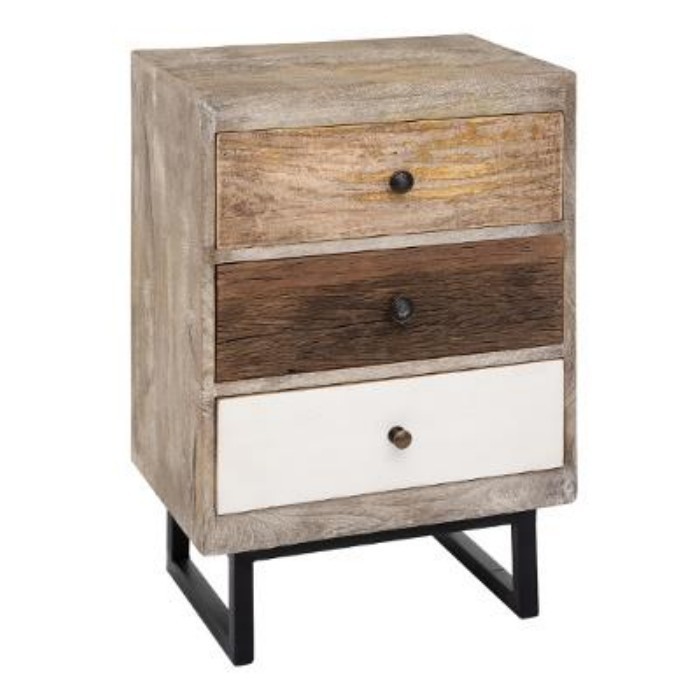 bedrooms/bedside-tables/atmosphera-koval-3-drawers-white-bedside