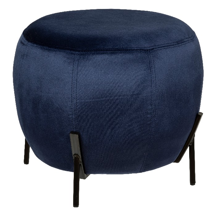 living/seating-accents/atmosphera-velvet-pouf-with-metal-legs-d44cm-x-h35cm-blue