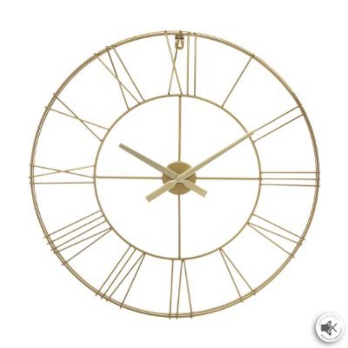 home-decor/clocks/atmosphera-3d-metal-clock-gold