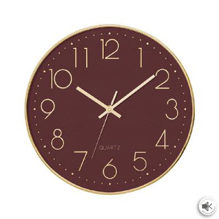 home-decor/clocks/atmosphera-3d-plastic-clock-gold