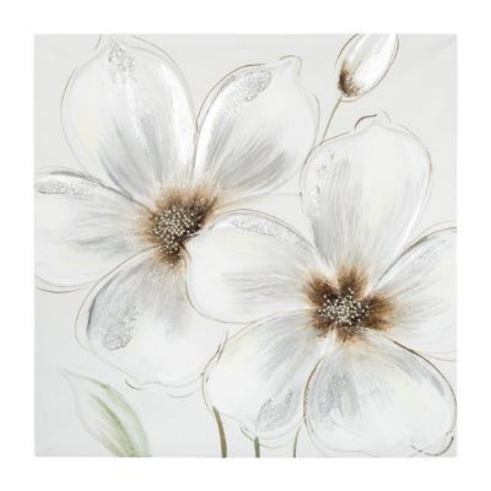 home-decor/wall-decor/atmosphera-flower-paint-canvas-48cm-x-48cm