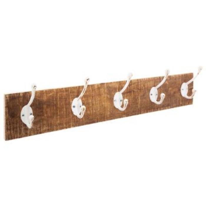 household-goods/clothes-hangers/atmosphera-wooden-wall-hanger-with-5-hooks-74cm