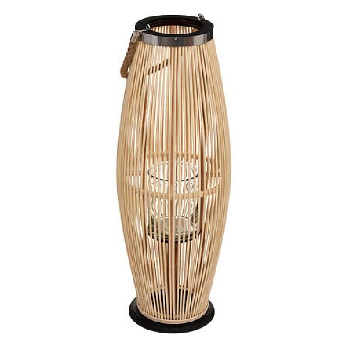 home-decor/candle-holders-lanterns/atmosphera-wooden-lantern-diameter-27cm-x-h72cm