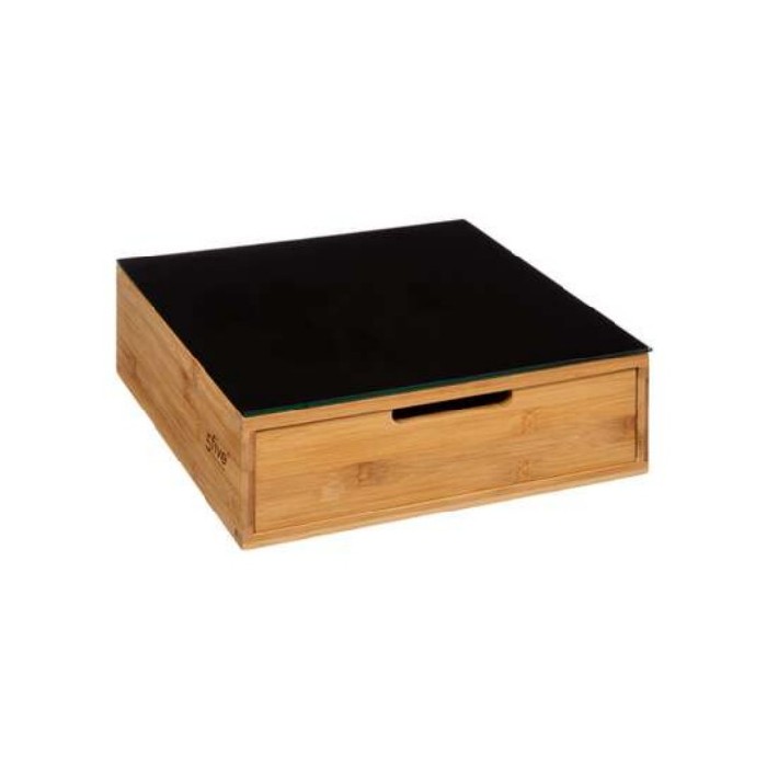 kitchenware/miscellaneous-kitchenware/5five-capsule-holder-drawer-black-with-bamboo