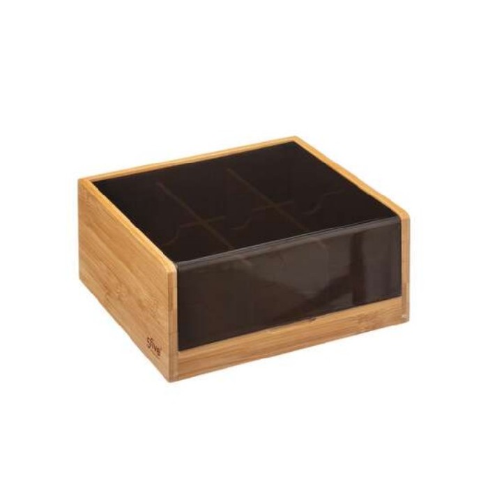 kitchenware/miscellaneous-kitchenware/5five-tea-box-black-bamboo-set-of-6