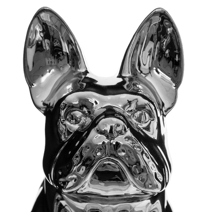 home-decor/decorative-ornaments/atmosphera-silver-dog-h22cm