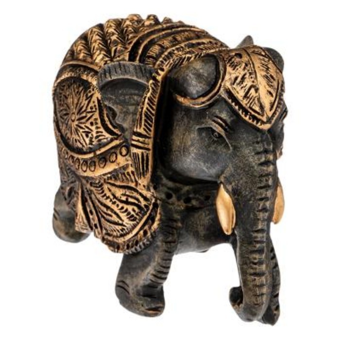 home-decor/decorative-ornaments/atmosphera-elephant-black-gold-h9cm