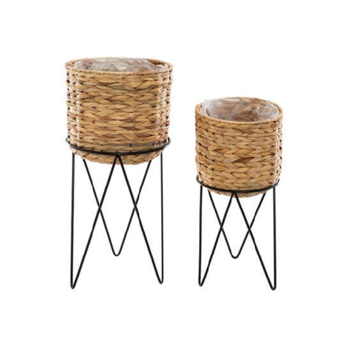 home-decor/indoor-pots-plant-stands/atmosphera-set-of-2-hya-pot-metal-stand