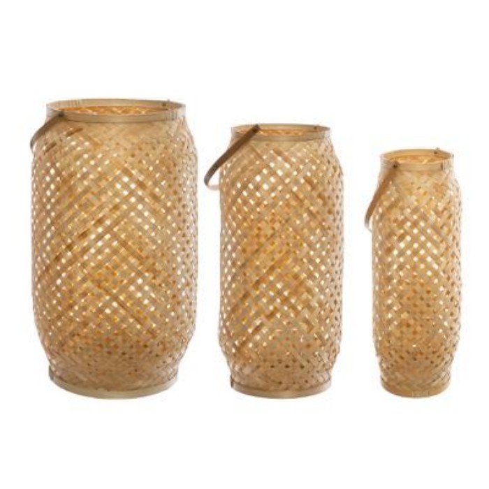 home-decor/candle-holders-lanterns/atmosphera-bamboo-lanterns-set-of-3