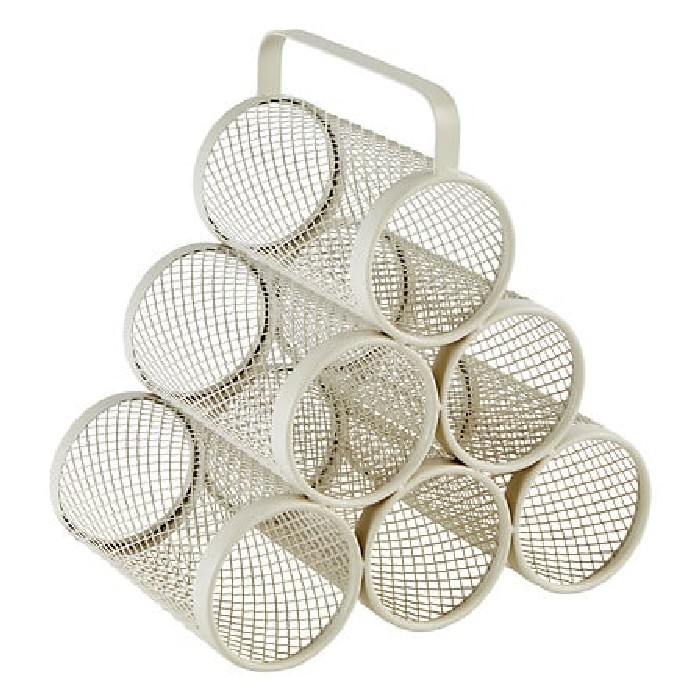 kitchenware/racks-holders-trollies/5five-argile-metal-bottle-rack-set-of-6-mayaj